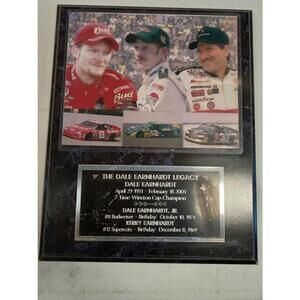 Dale Earnhardt Legacy Framed Memorabilia - NASCAR Tribute